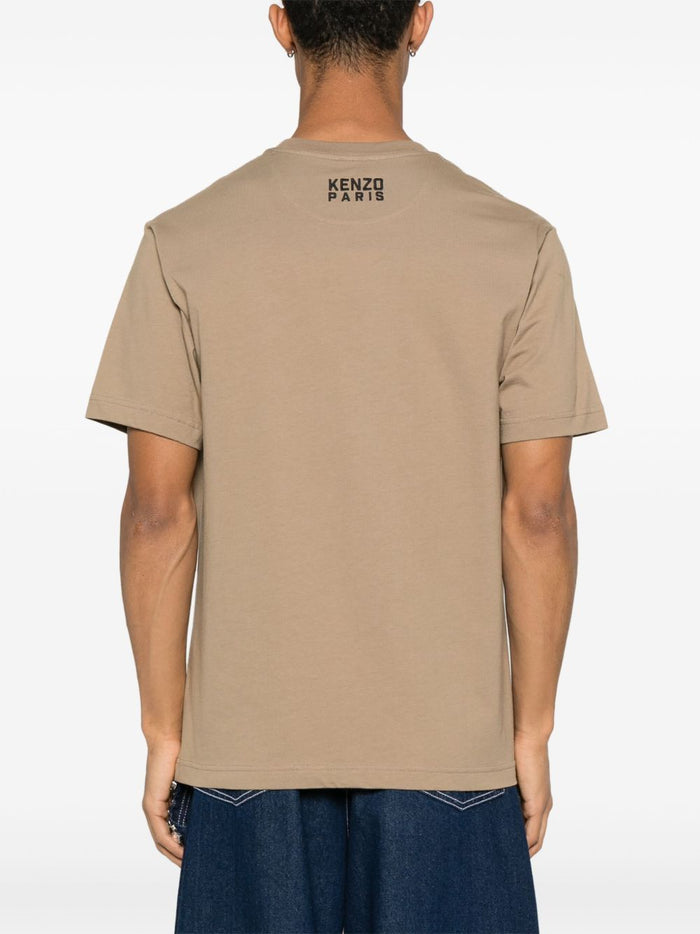 Kenzo T-Shirts And Polos Brown Organic Cotton