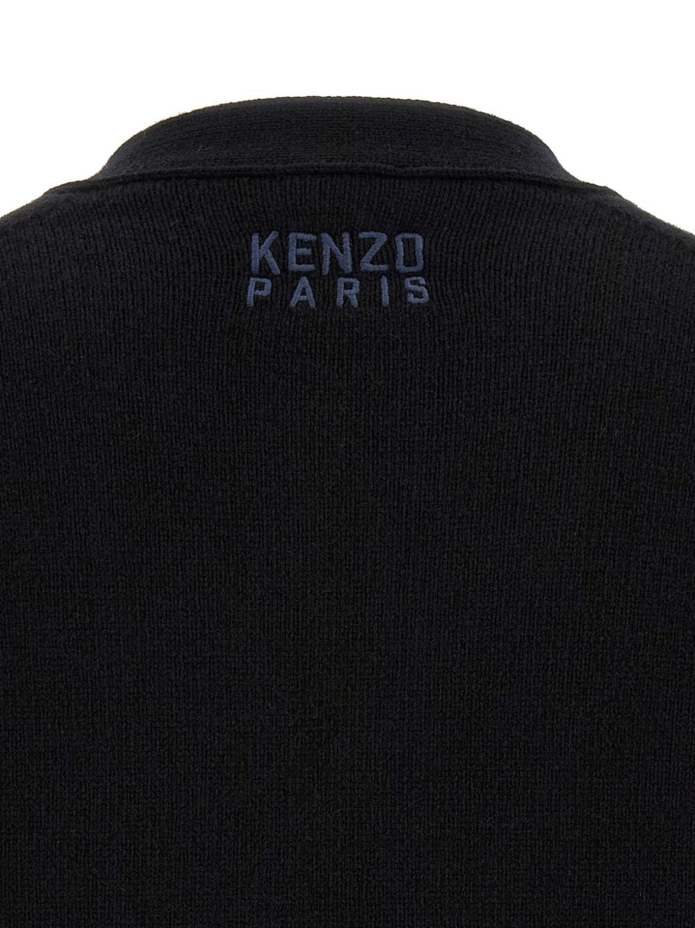 Kenzo Sweaters Black Wool