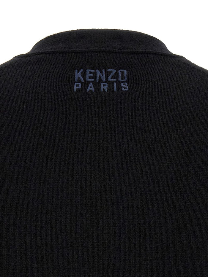 Kenzo Sweaters Black Wool