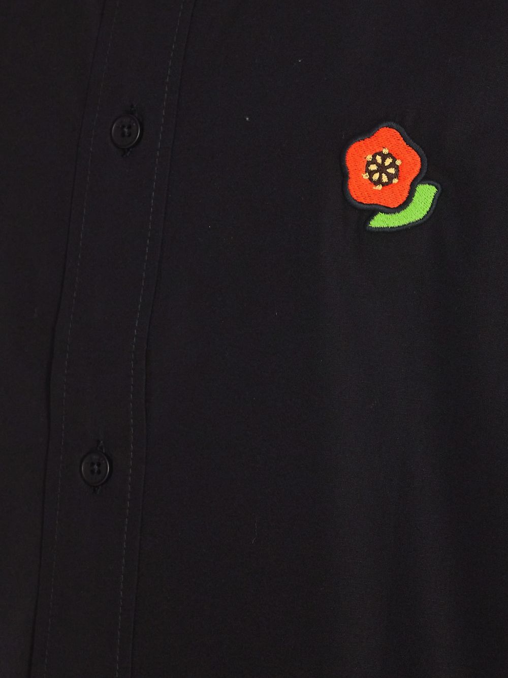 Kenzo Shirts Black Cotton