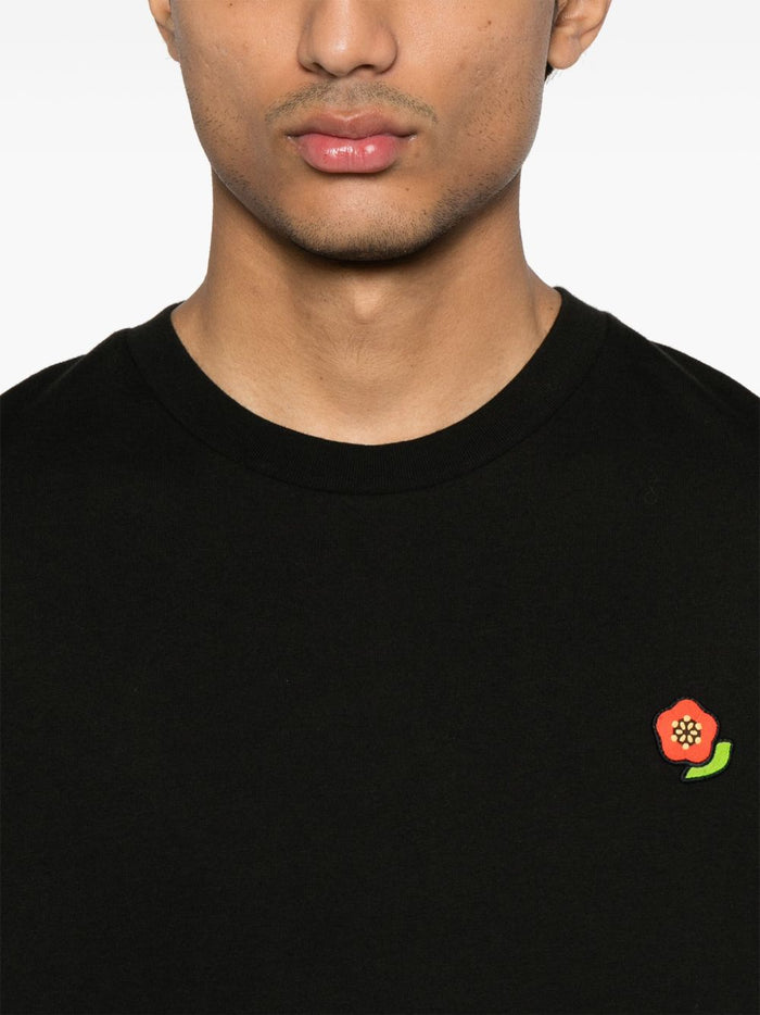 Kenzo T-Shirts And Polos Black Organic Cotton