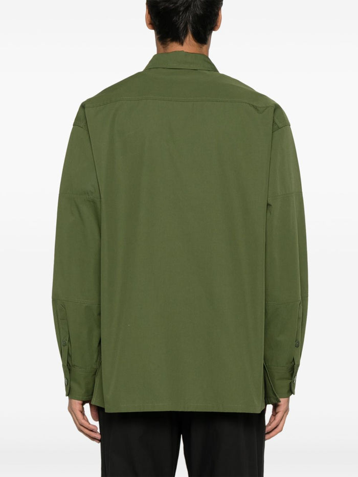 Kenzo Shirts Kaki Cotton
