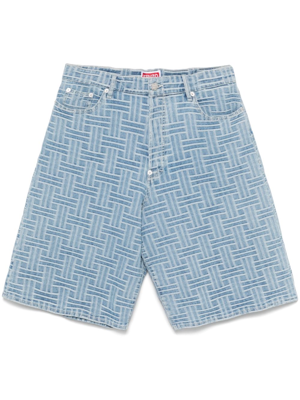 Kenzo Shorts Clear Blue Lining: Polyester