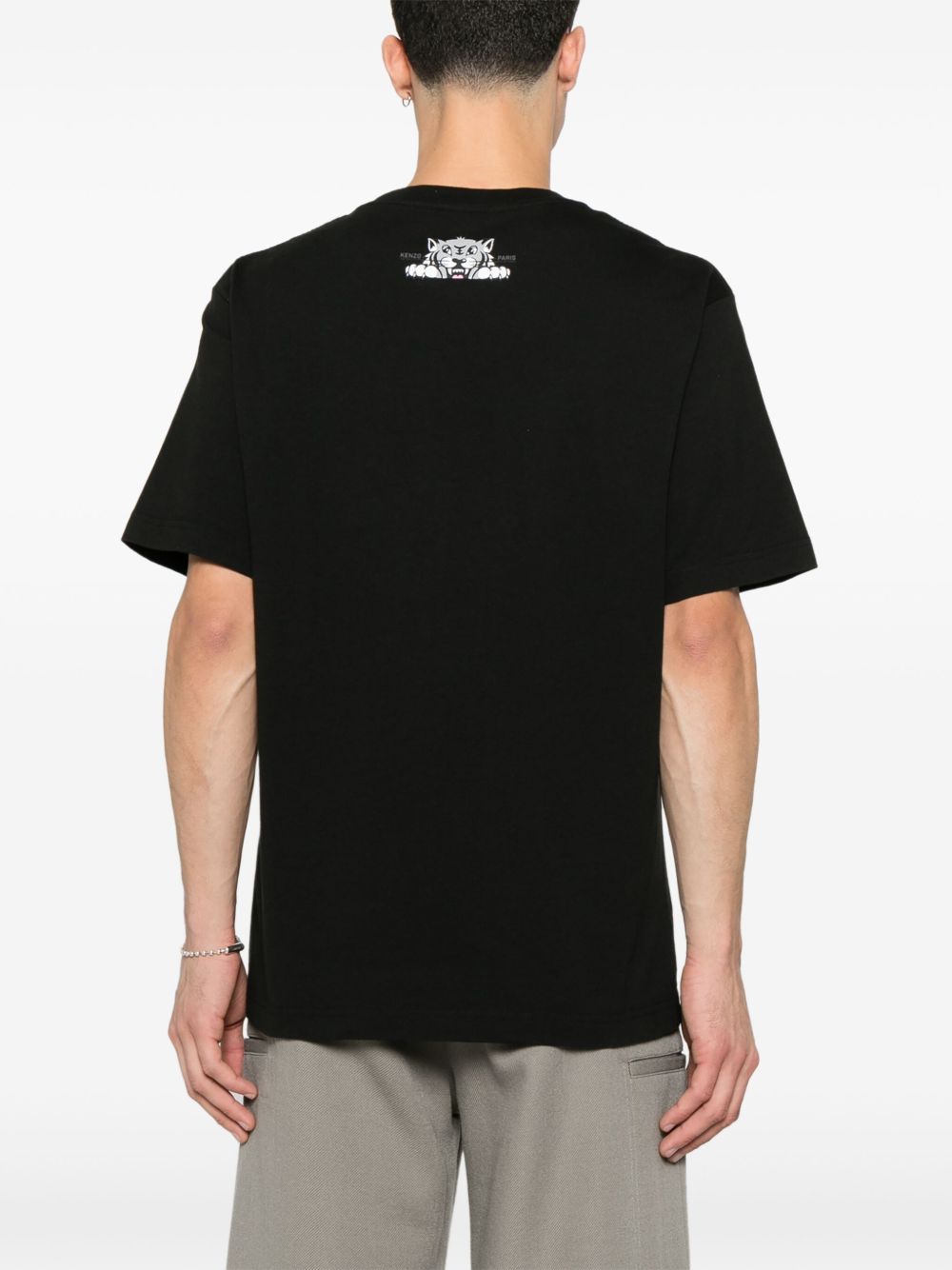 Kenzo T-Shirts And Polos Black Organic Cotton