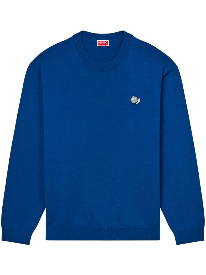 Kenzo Sweaters Blue Wool