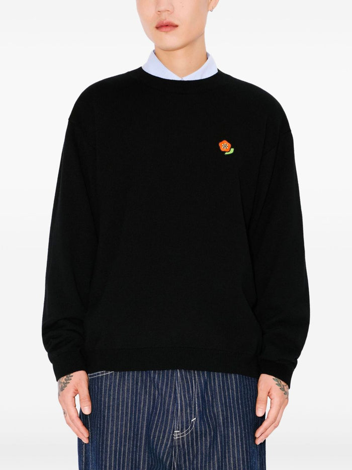 Kenzo Sweaters Black Wool