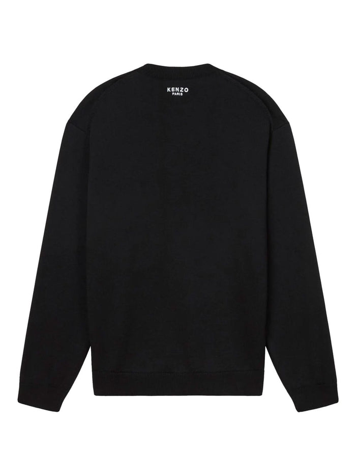 Kenzo Sweaters Black Wool
