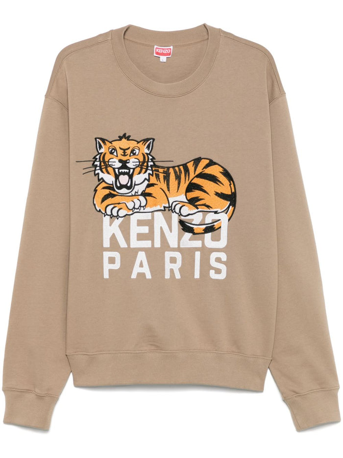 Kenzo Sweaters Brown Cotton