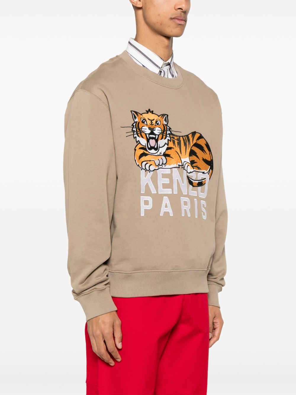 Kenzo Sweaters Brown Cotton