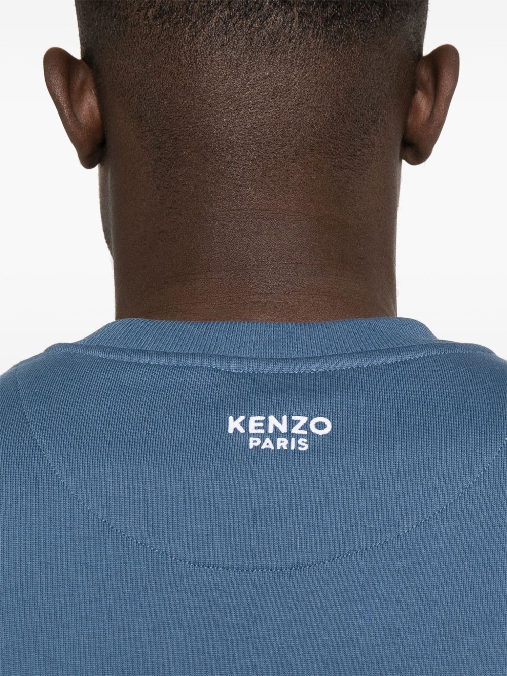 Kenzo Sweaters Clear Blue Cotton