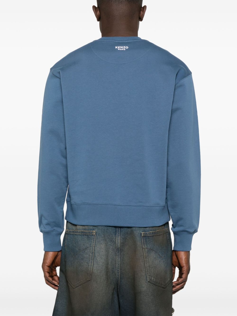 Kenzo Sweaters Clear Blue Cotton