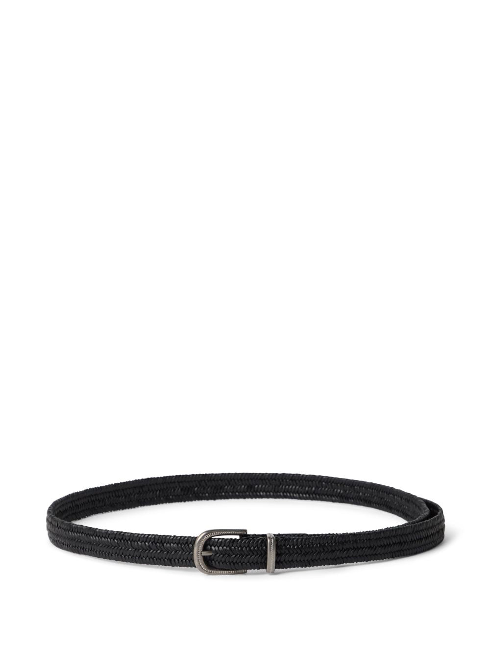 Brunello Cucinelli Belts Nero Calf Leather