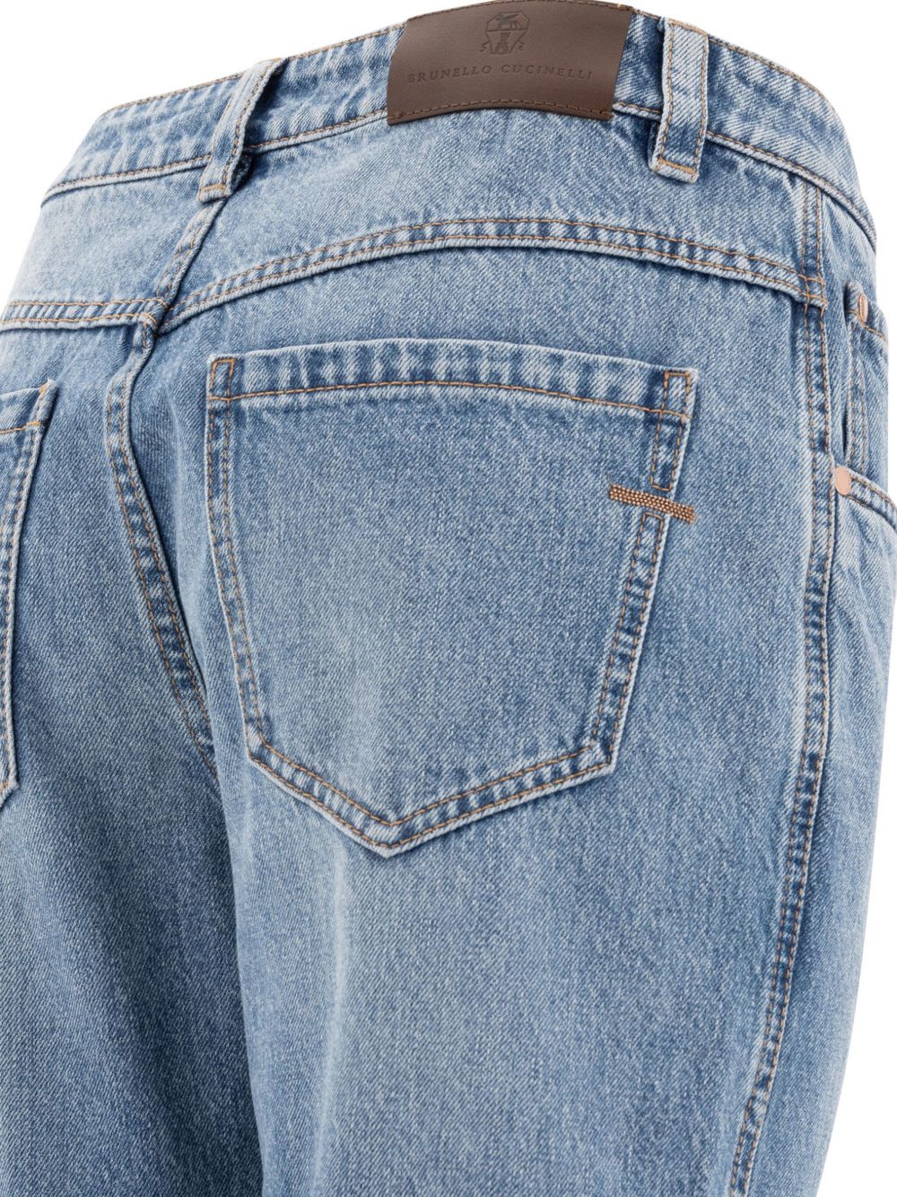 Brunello Cucinelli Jeans Azzurro Cotton
