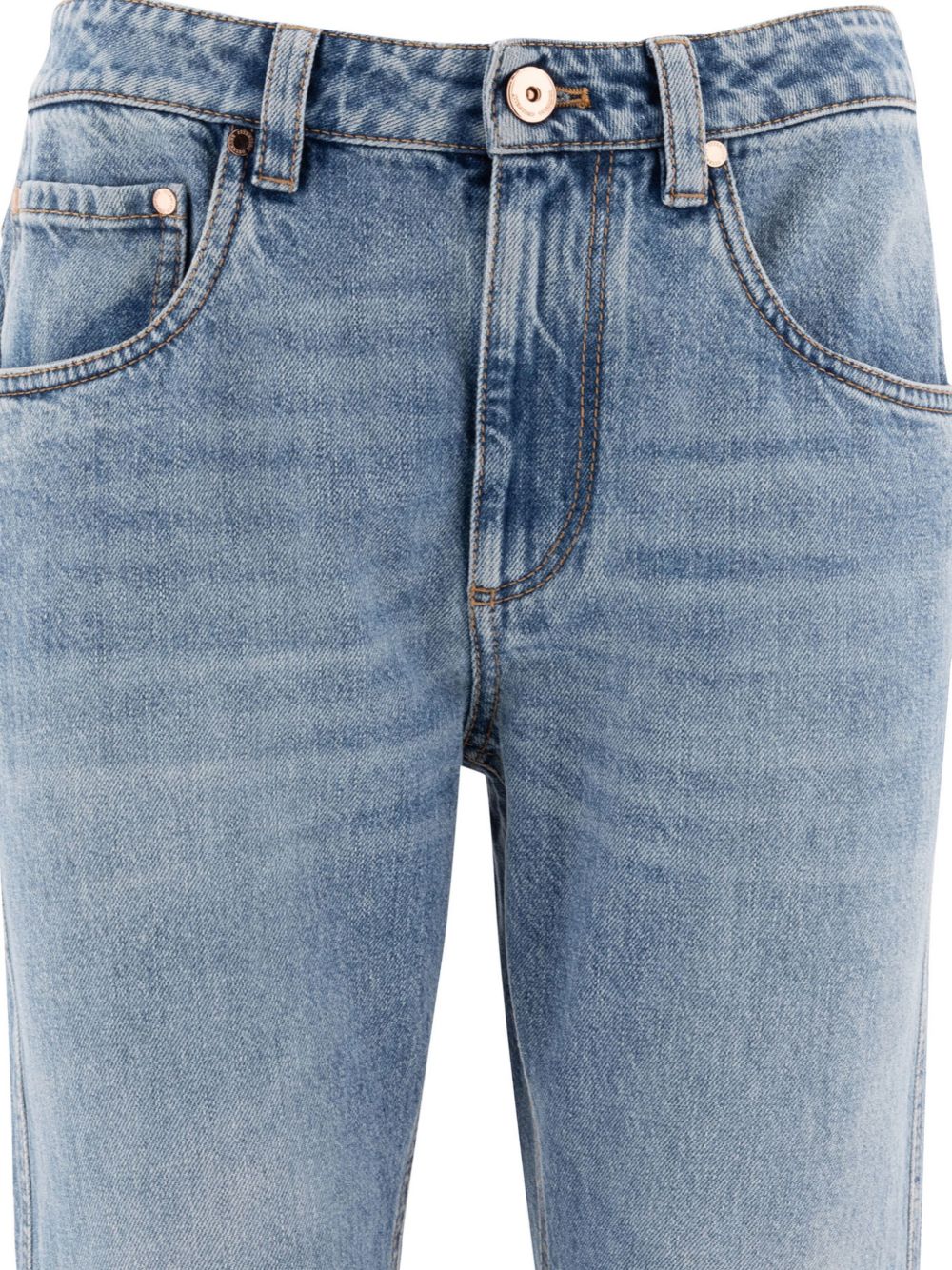 Brunello Cucinelli Jeans Azzurro Cotton