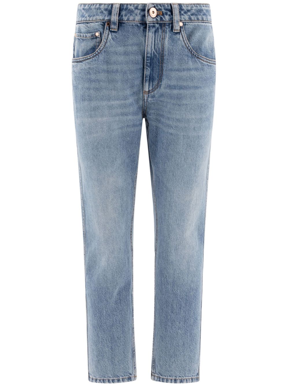 Brunello Cucinelli Jeans Azzurro Cotton