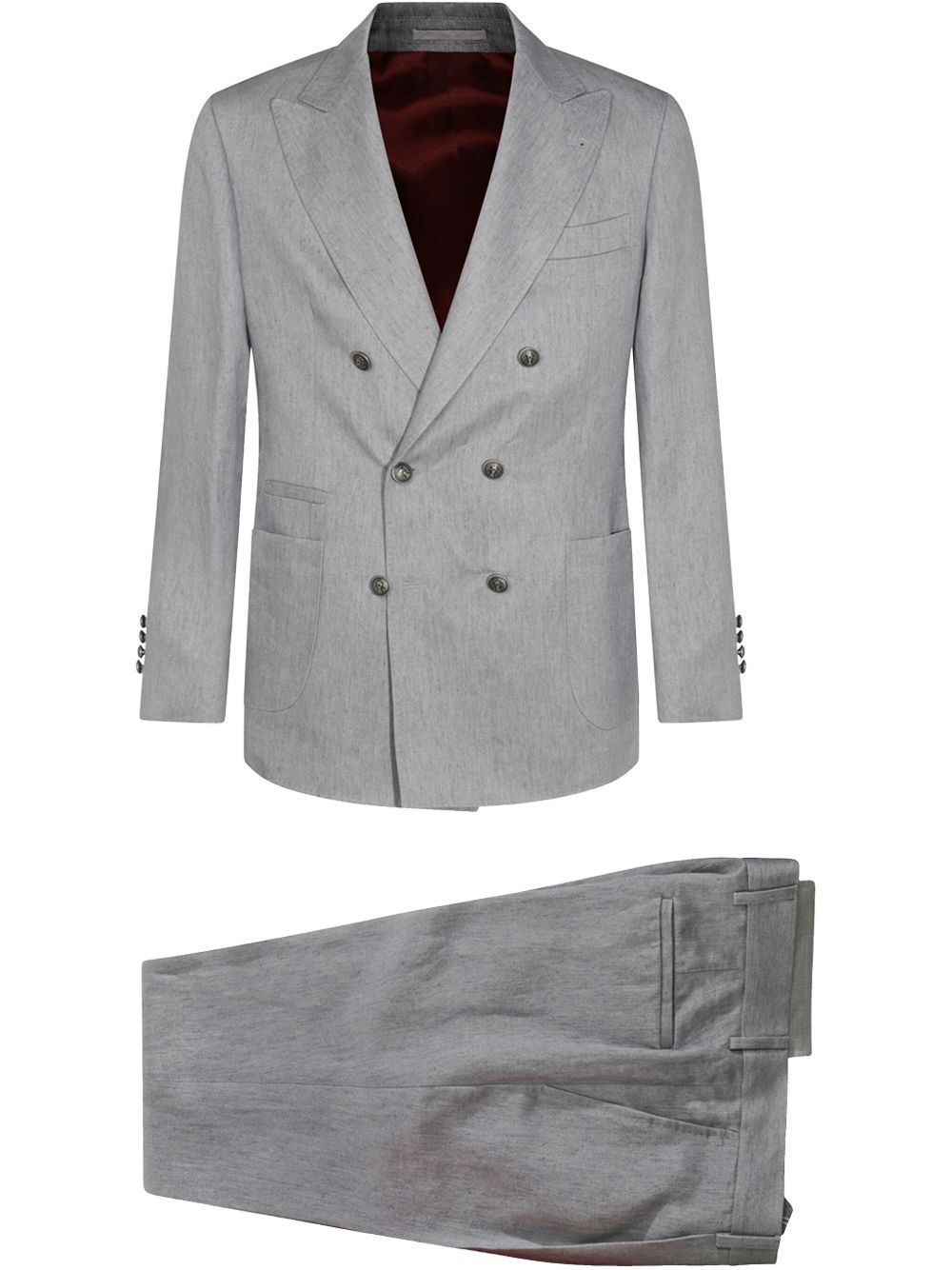 Brunello Cucinelli Dresses Grigio Chiaro Alpaca