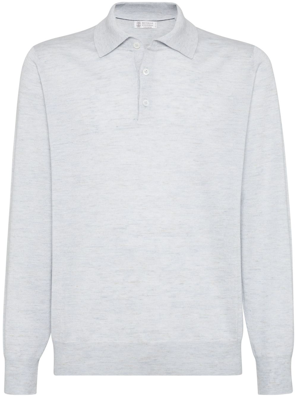 Brunello Cucinelli T-Shirts And Polos Azzurro Cashmere