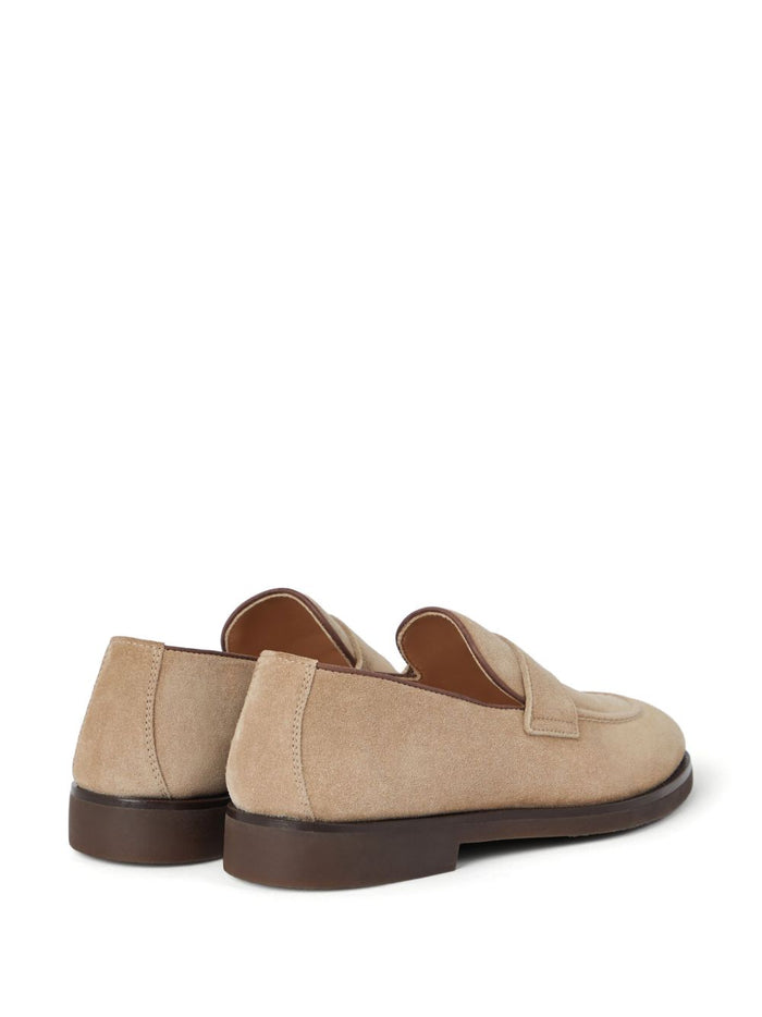 Brunello Cucinelli Flat Shoes Marrone Chiaro