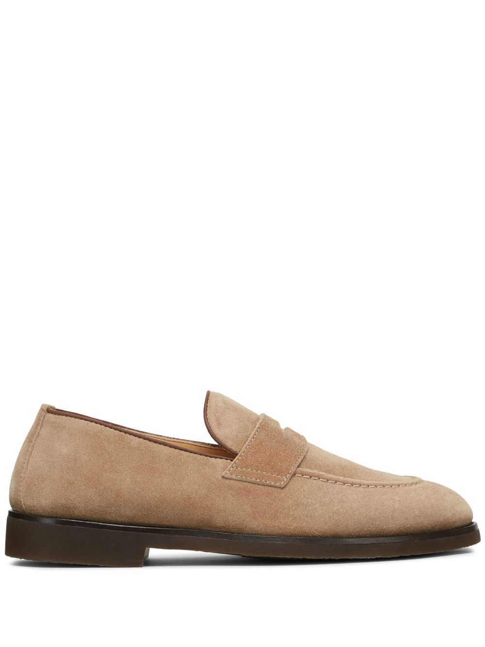 Brunello Cucinelli Flat Shoes Marrone Chiaro