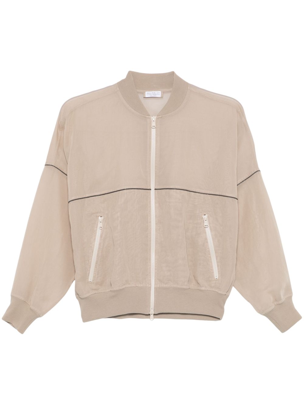 Brunello Cucinelli Coats Marrone Scuro Eco Brass