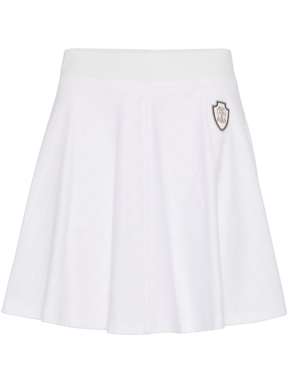 Brunello Cucinelli Skirts Bianco Cotton