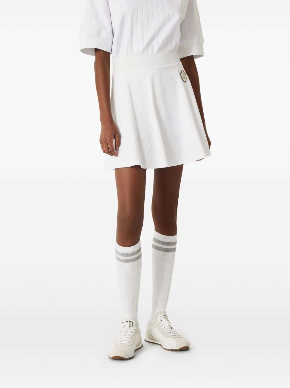 Brunello Cucinelli Skirts Bianco Cotton