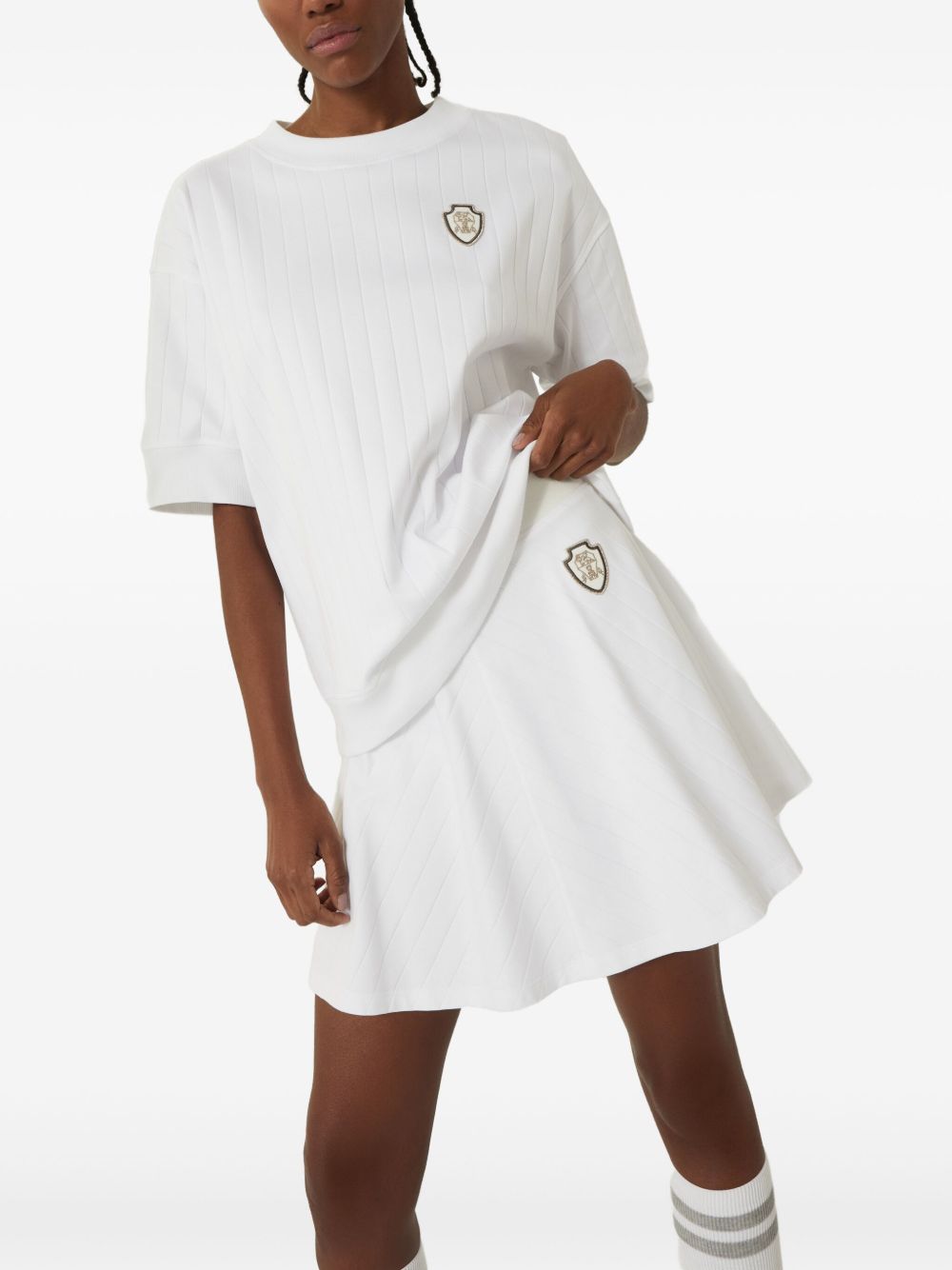 Brunello Cucinelli T-Shirts And Polos Bianco Cotton