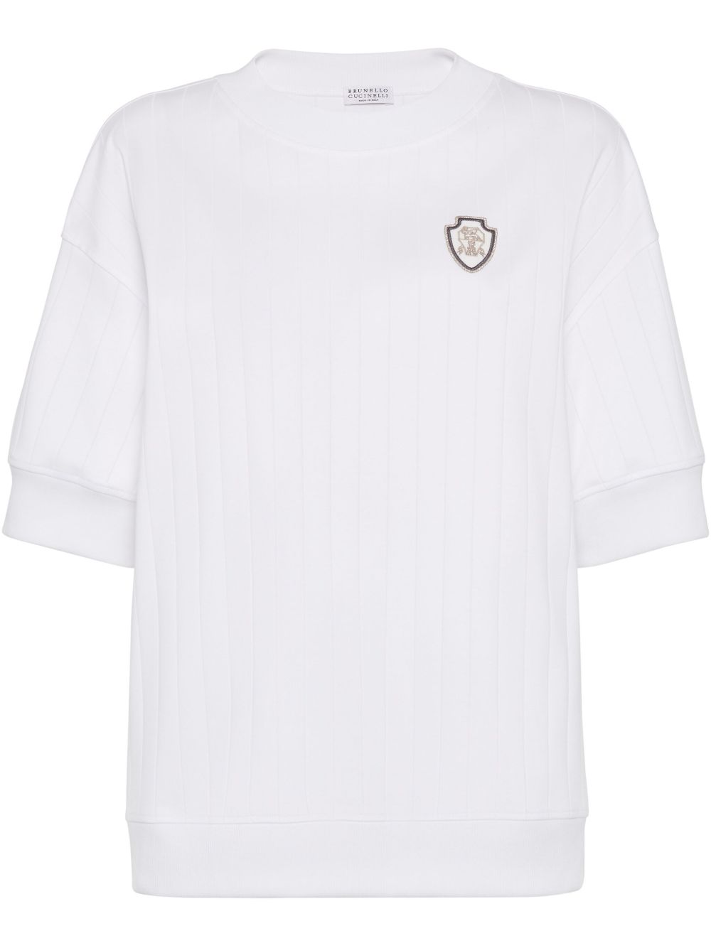 Brunello Cucinelli T-Shirts And Polos Bianco Cotton