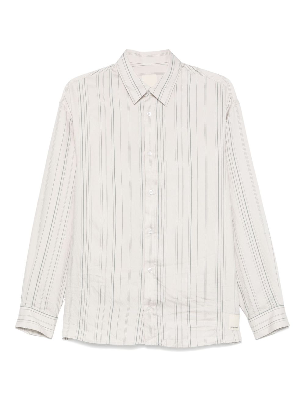 Emporio Armani Shirts Bianco Viscose