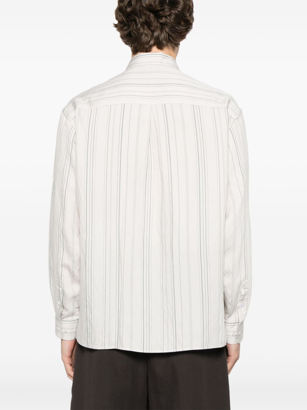 Emporio Armani Shirts Bianco Viscose