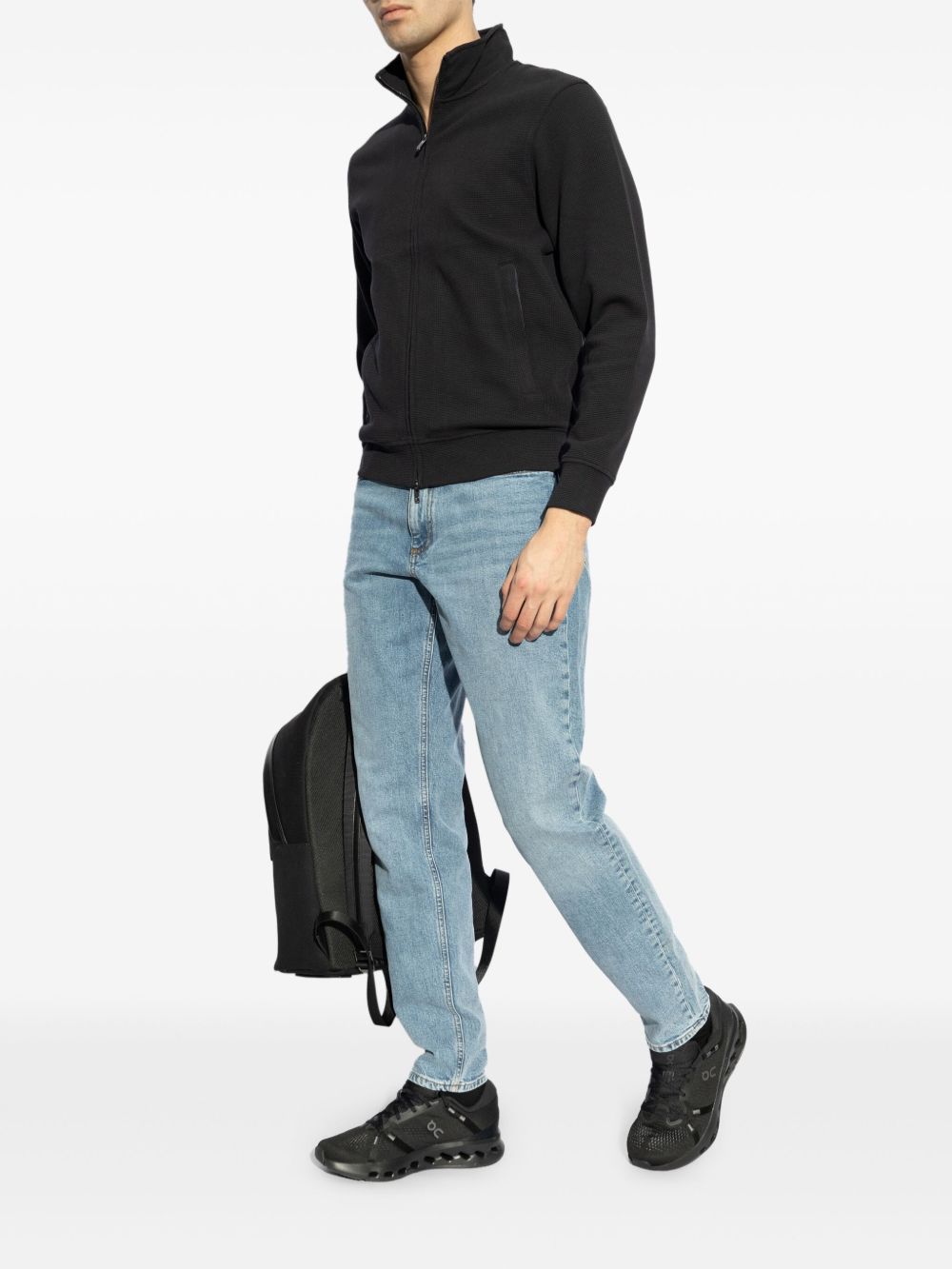 Emporio Armani Capsule Sweaters Blu Cotton
