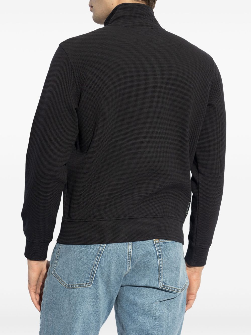 Emporio Armani Capsule Sweaters Blu Cotton