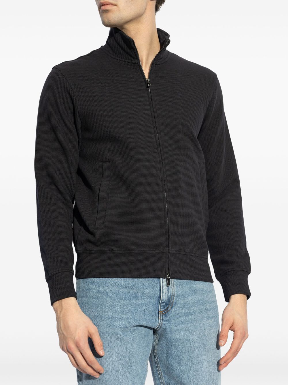 Emporio Armani Capsule Sweaters Blu Cotton