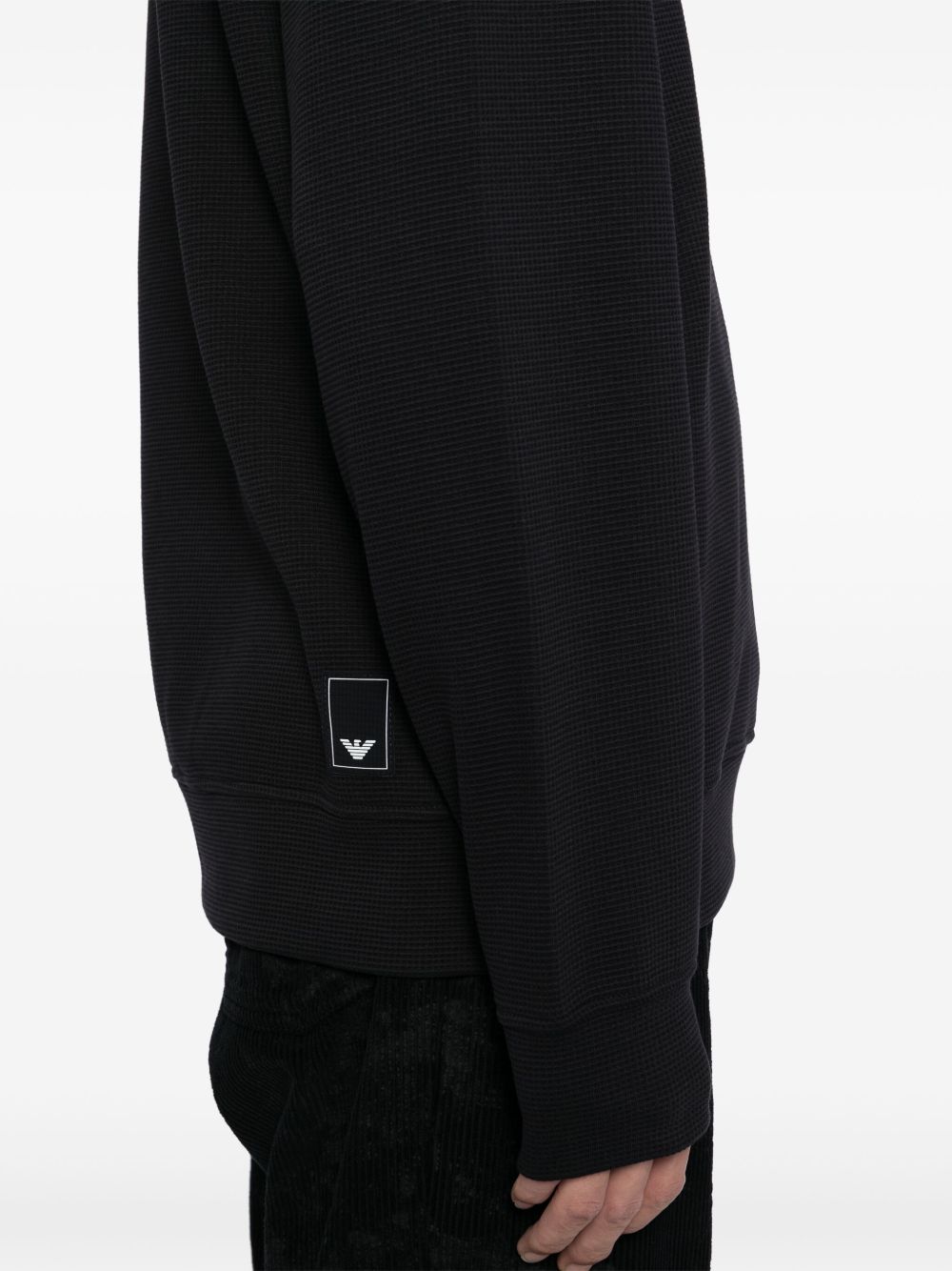 Emporio Armani Capsule Sweaters Blu Cotton