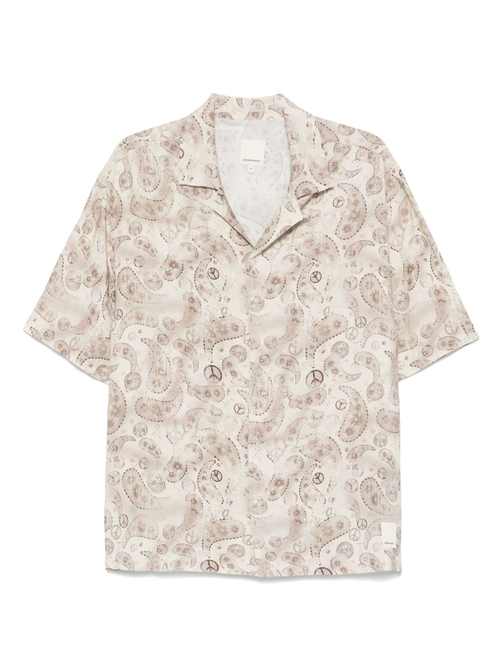 Emporio Armani Shirts Beige Viscose