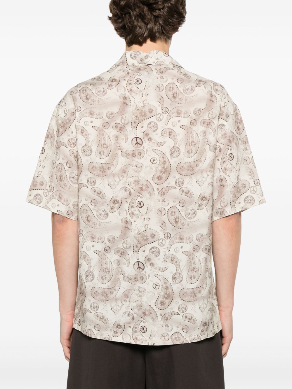 Emporio Armani Shirts Beige Viscose