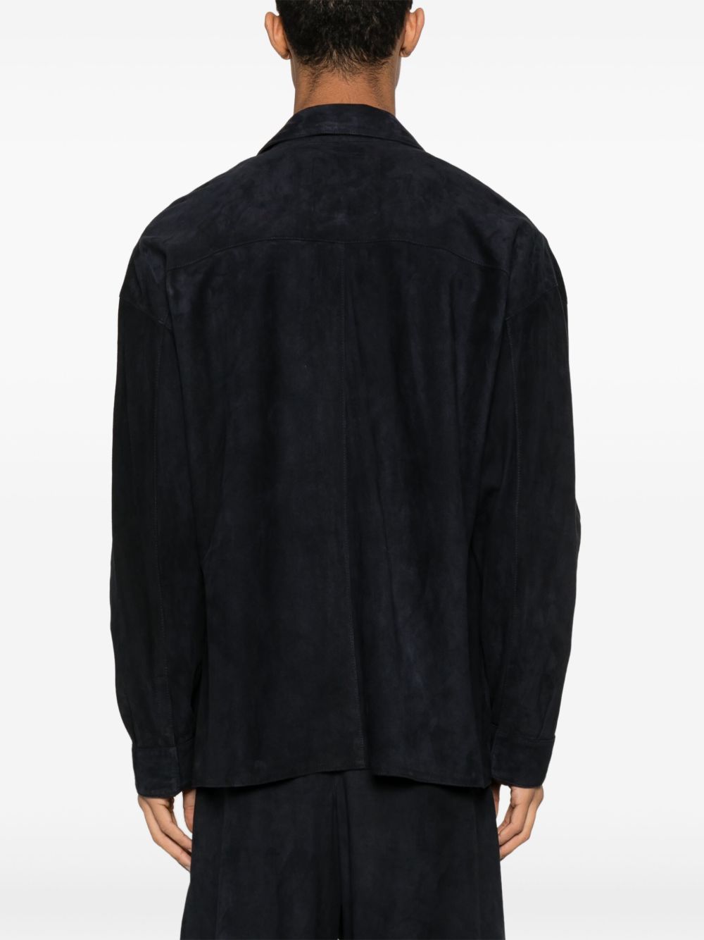 Emporio Armani Shirts Nero Goat Skin