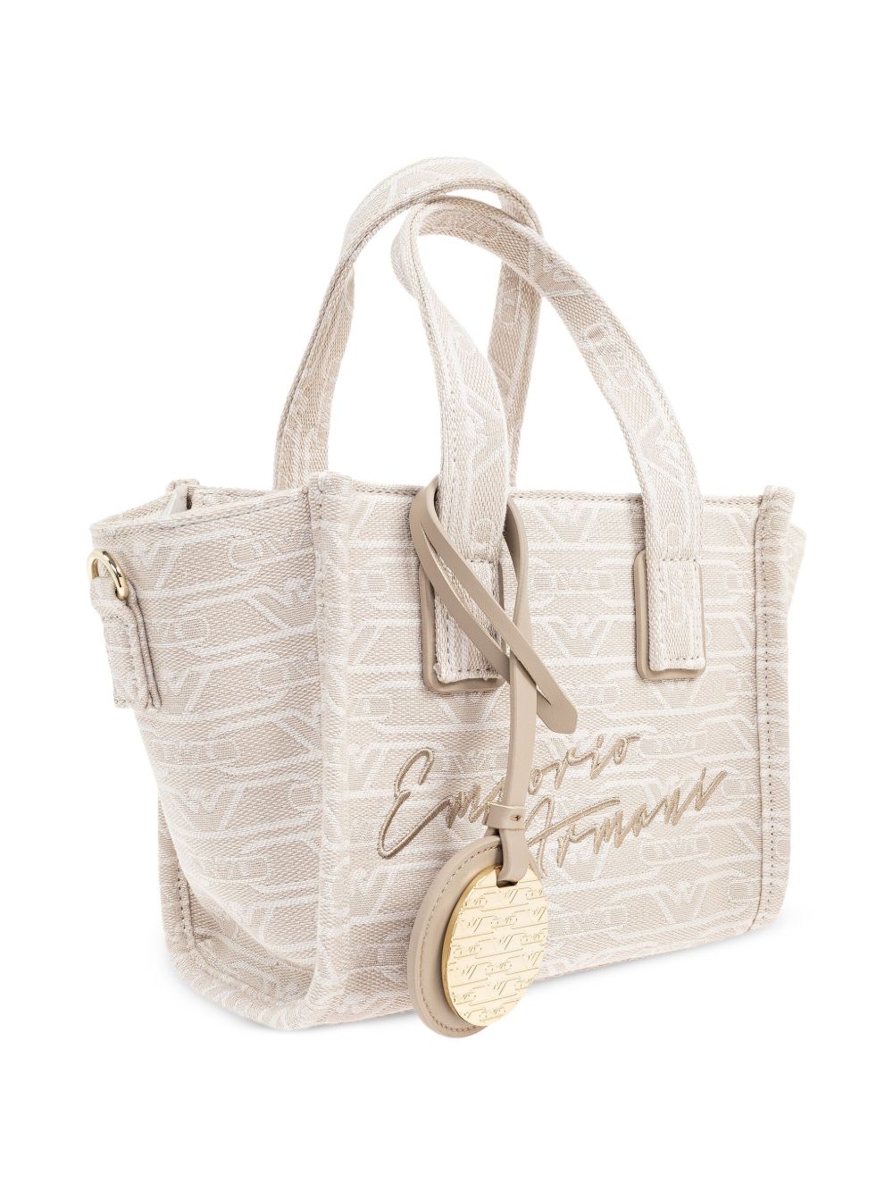 Emporio Armani Bags Beige Cotton Polyesster