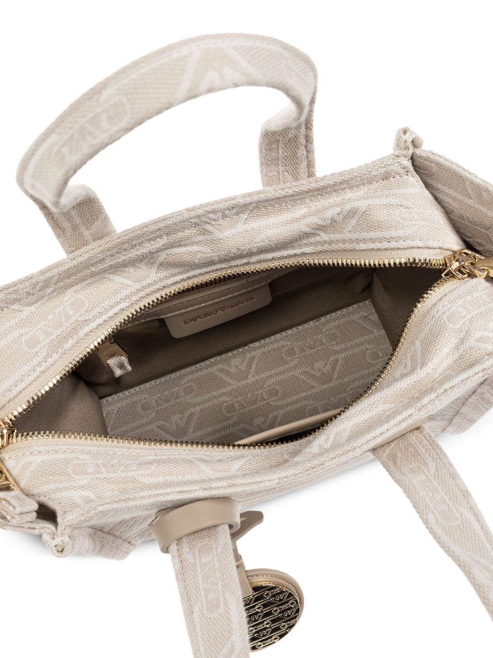 Emporio Armani Bags Beige Cotton Polyesster