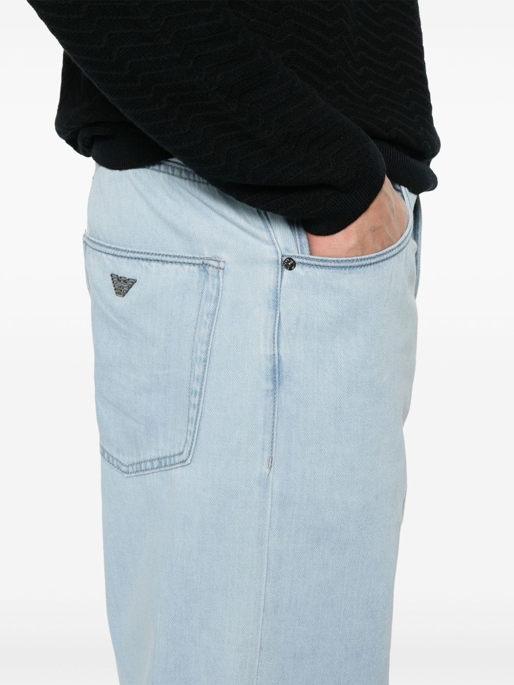 Emporio Armani Jeans Azzurro Cotton