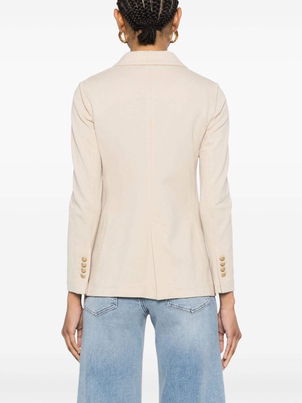 Circolo 1901 Jackets Beige Cotton Elastane