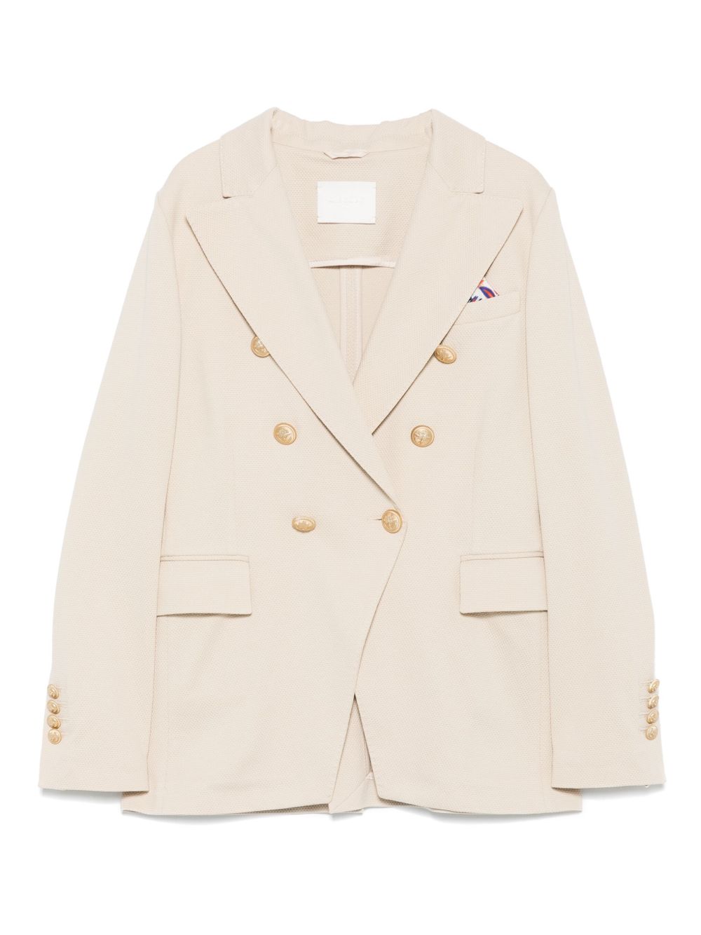 Circolo 1901 Jackets Beige Cotton Elastane
