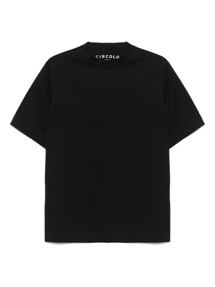 Circolo 1901 T-shirts and Polos Black Cotton