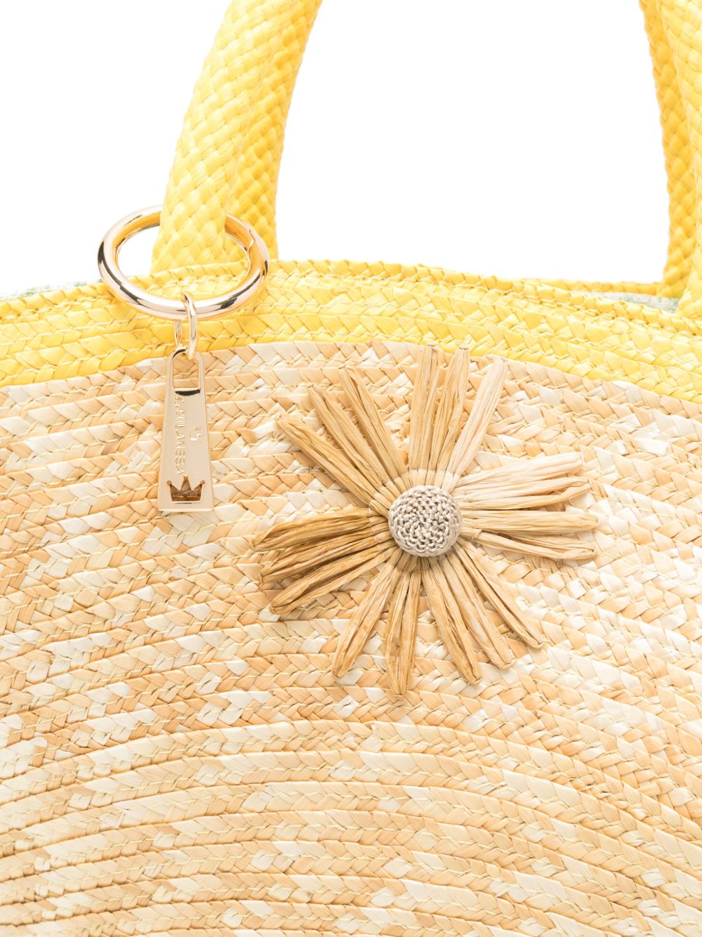 La Milanesa Bags Yellow Straw
