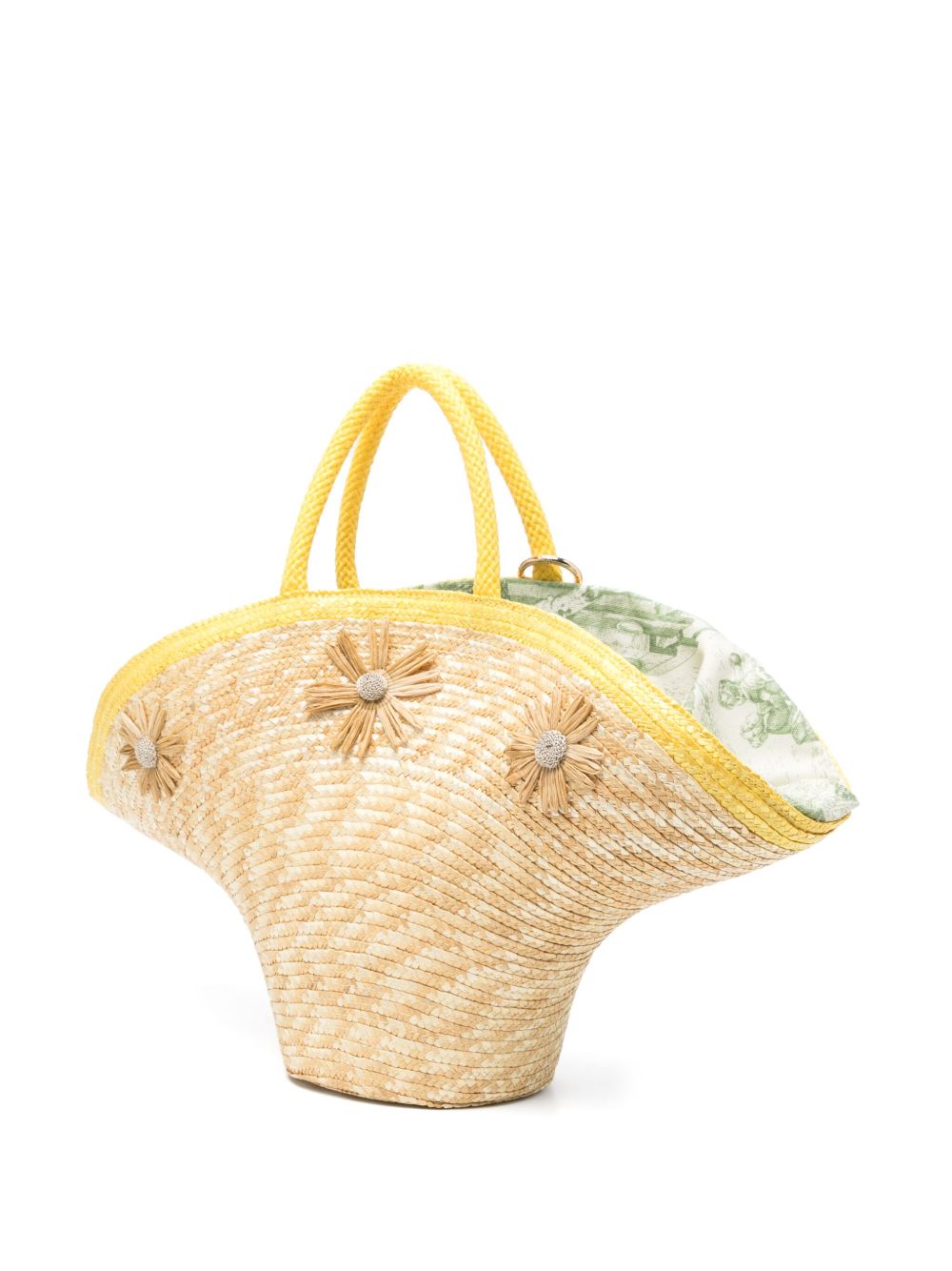 La Milanesa Bags Yellow Straw