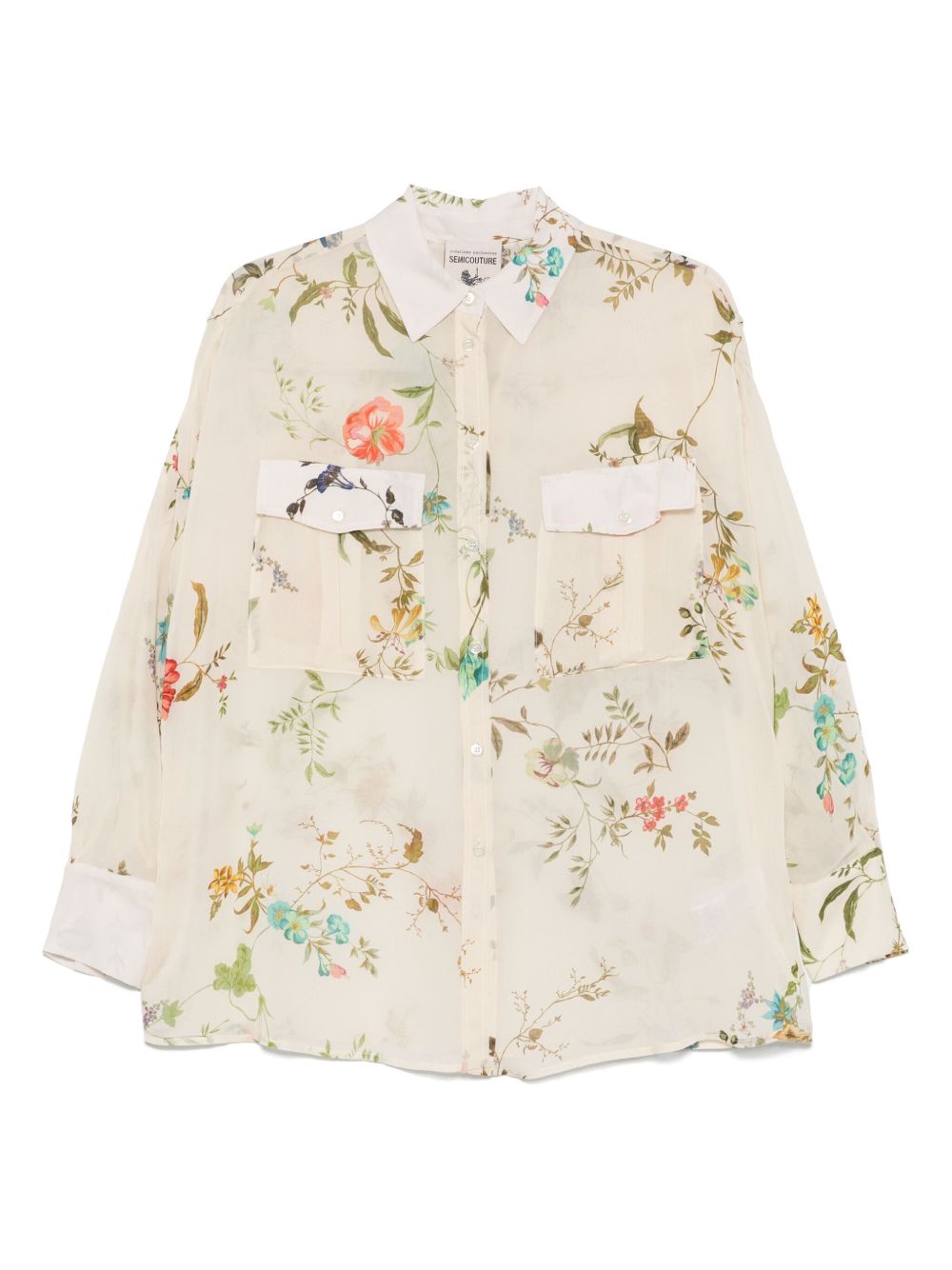 Semicouture Shirts White Viscose