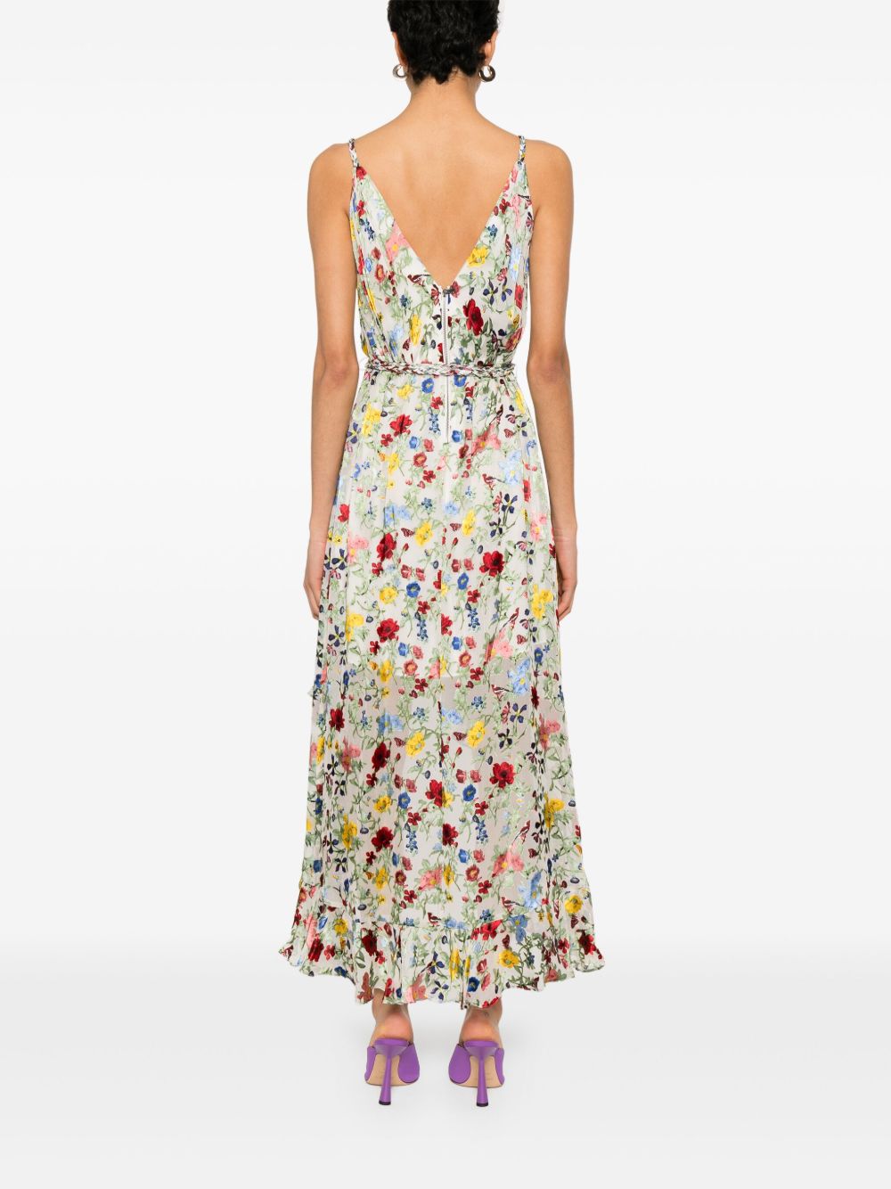 Alice + Olivia Dresses Multicolour Viscose Silk