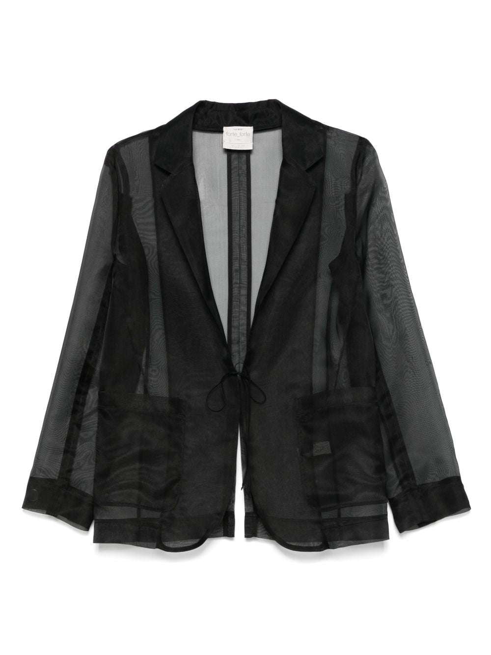 Forte Jackets Black Cotton