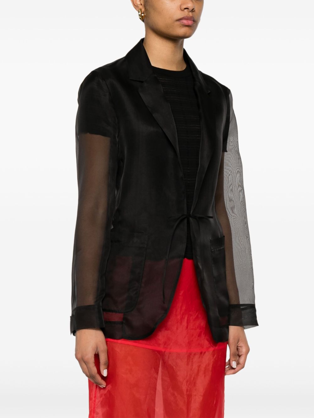 Forte Jackets Black Cotton