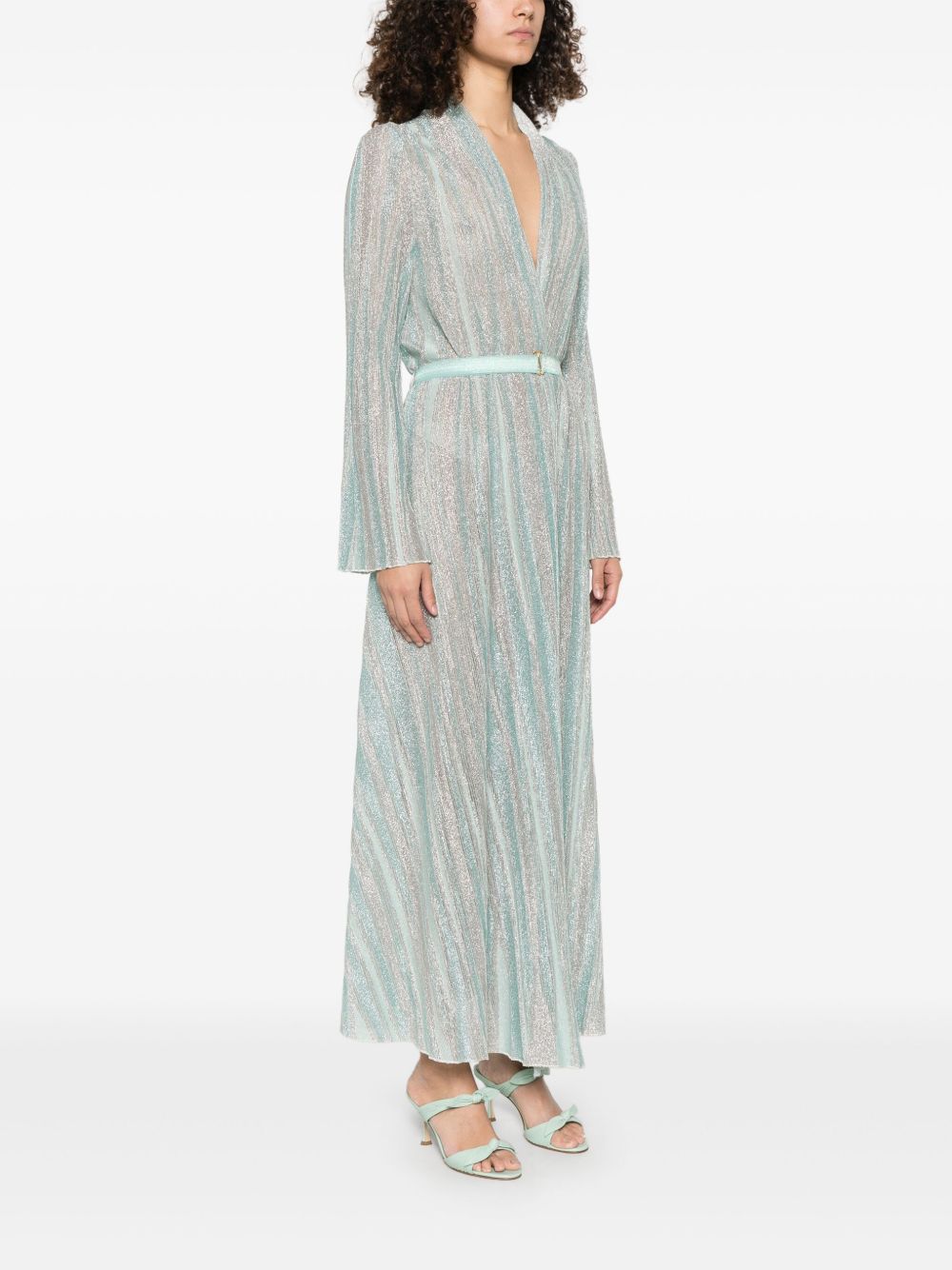 Forte Dresses Clear Blue Viscose